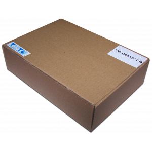 Wall box with pre-installed module, 2 disconnection module, 20 pairs, plastic